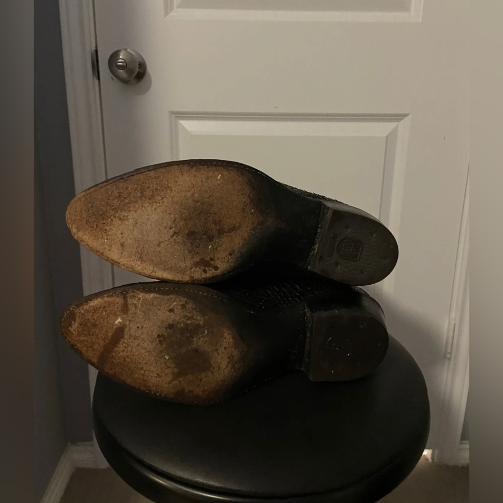 Dan Post Black Python Boots - Picture 10 of 10
